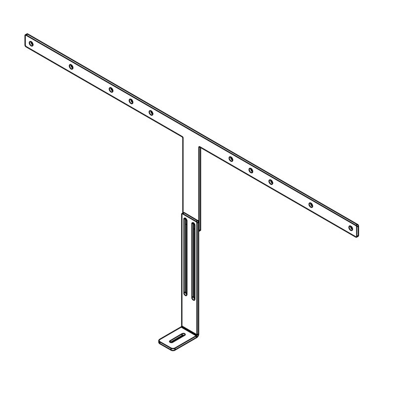 Vorschau: Hagor Adapter für Logitech Rally Bar Huddle an 55 - 75“ Display