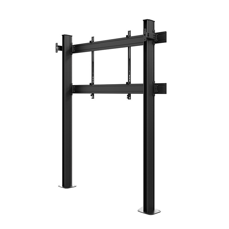 Vorschau: Hagor Standsystem mit Boden-Wand-Montage für ein 86-110" Display