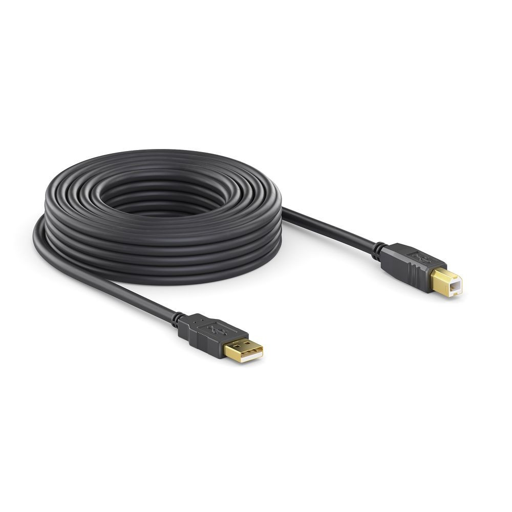 Vorschau: Purelink DS2000-100 Premium Aktives USB v2.0 USB-A / USB-B Kabel – 10,00m