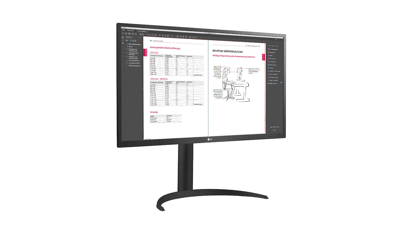Vorschau: LG 27BP55U-B 27" Monitor