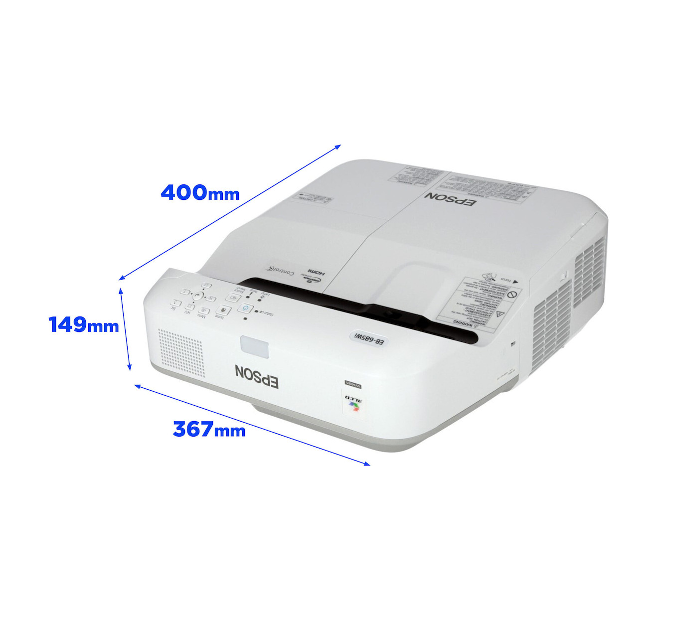 Vorschau: Epson EB-685Wi Kurzdistanzbeamer mit 3500 ANSI-Lumen und WXGA - Demo