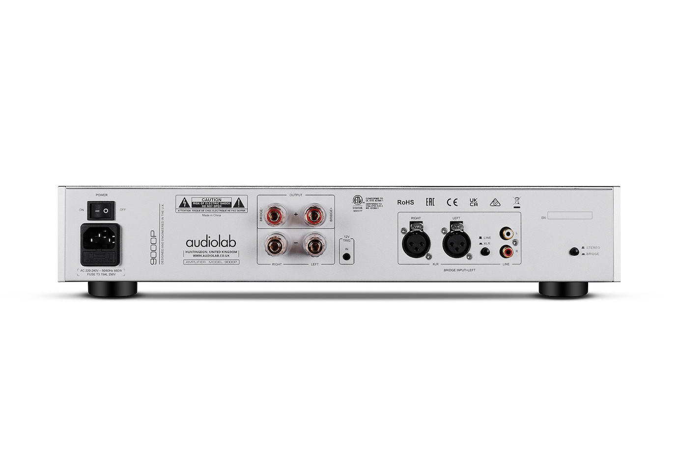 Vorschau: audiolab 9000P Stereo-Endstufe in silber