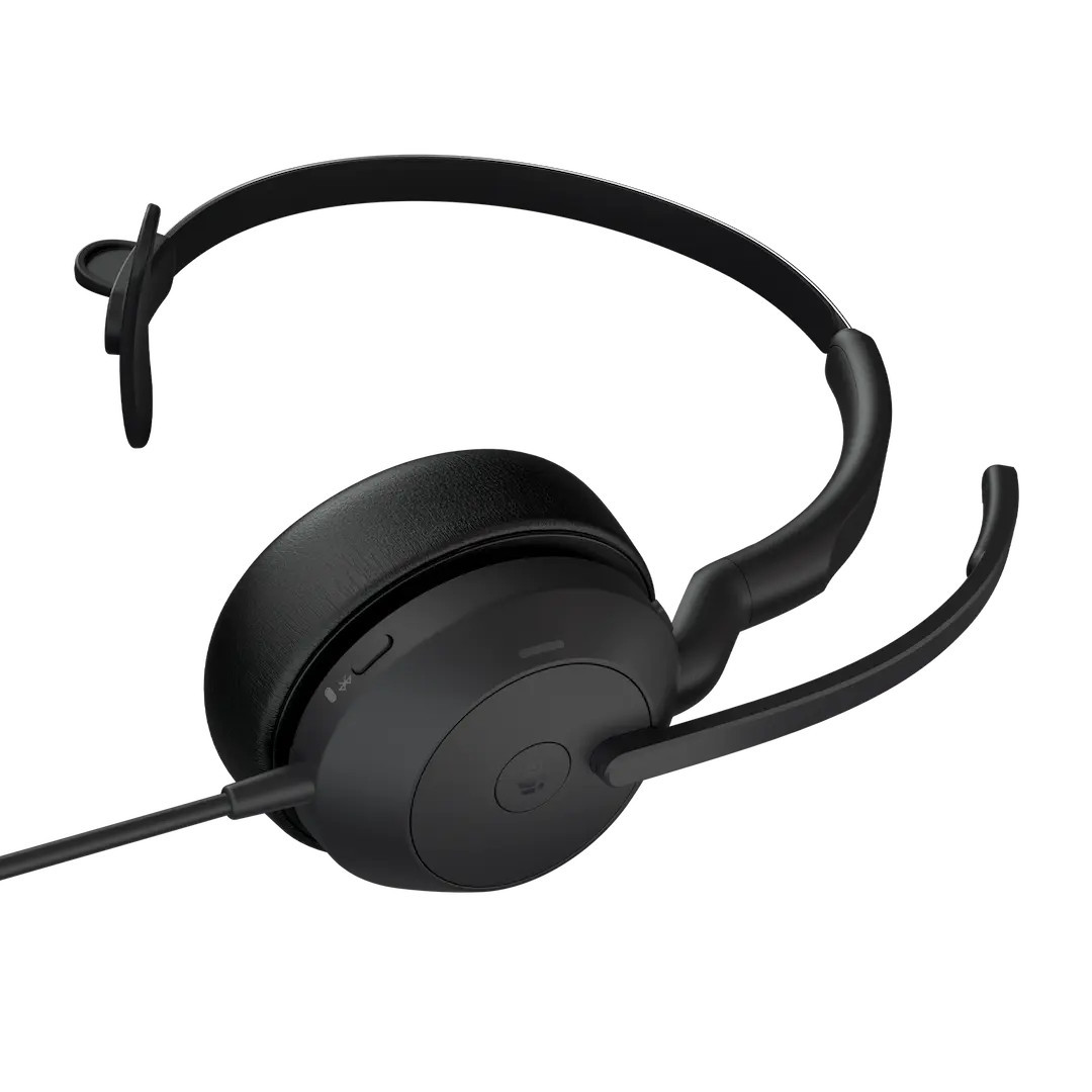 Vorschau: Jabra Evolve2 50 - USB-A/USB-C - schnurgebundenes Mono Headset zertifiziert für Microsoft Teams