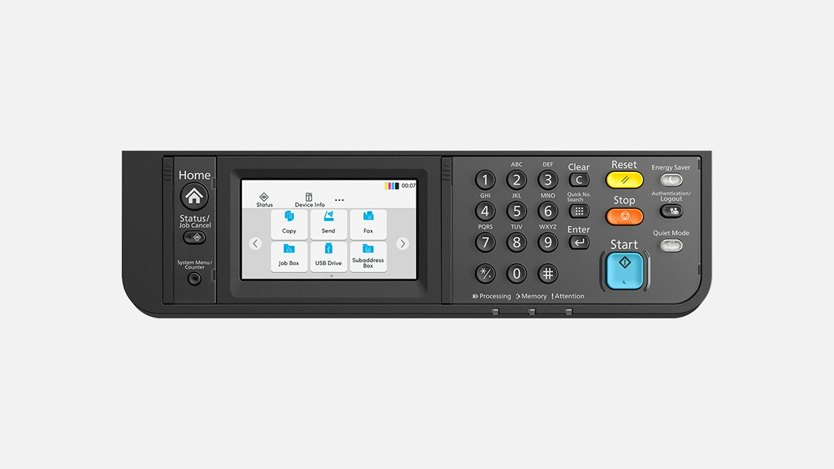Vorschau: Kyocera ECOSYS MA2600cfx 4-1 Farb-Multifunktionssystem für jedes Büro