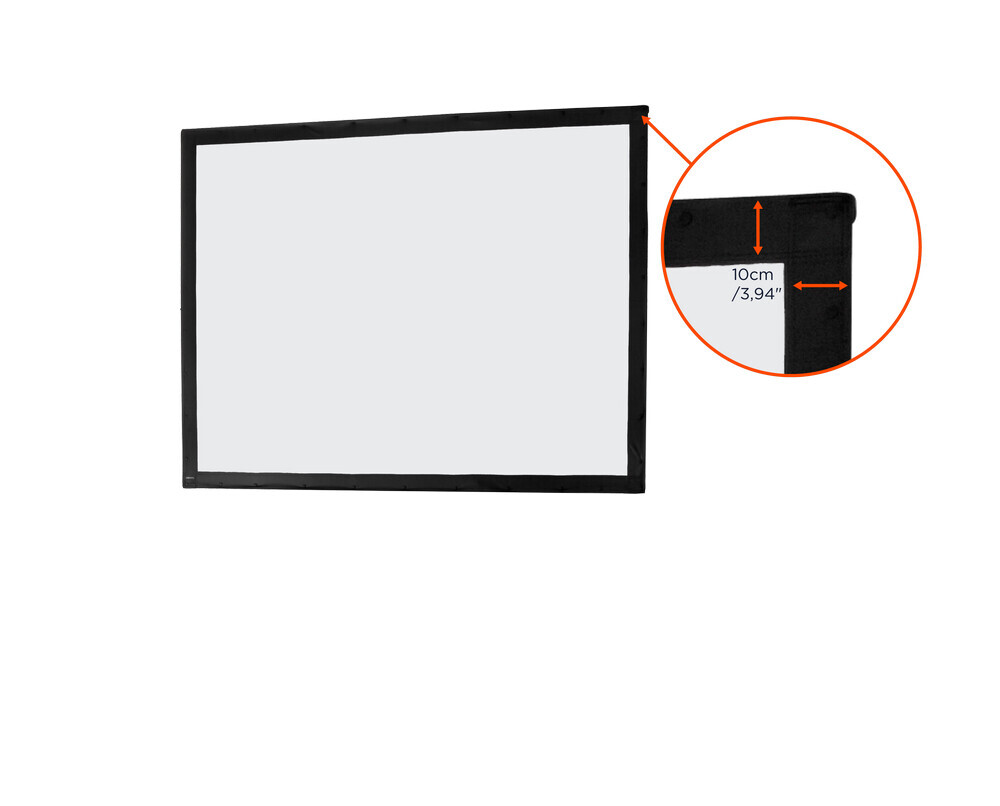 Vorschau: celexon Tuch für Faltrahmen Mobil Expert Frontprojektion - 366 x 274 cm