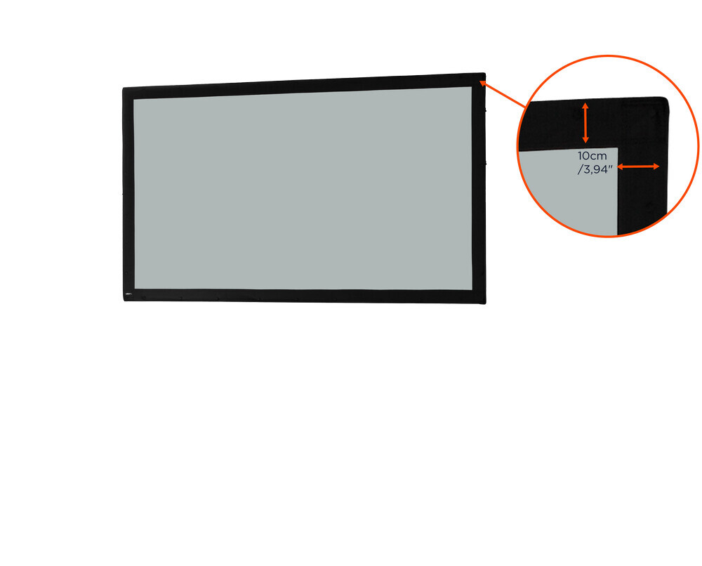 Vorschau: celexon Tuch für Faltrahmen Mobil Expert Rückprojektion - 366 x 206 cm