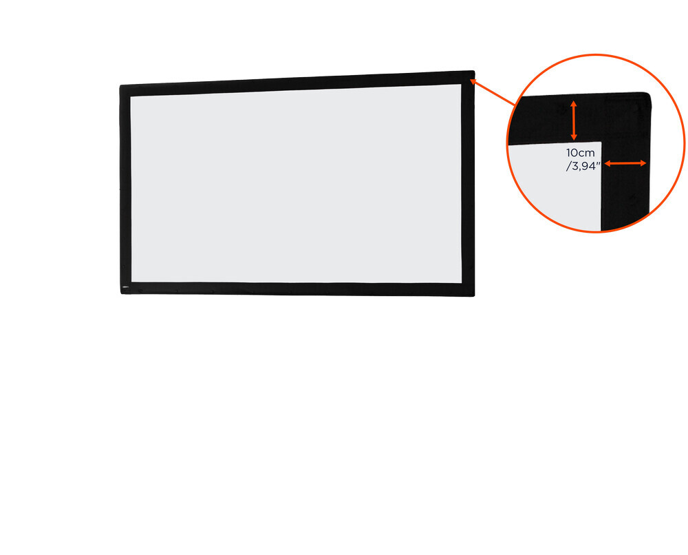 Vorschau: celexon Tuch für Faltrahmen Mobil Expert Frontprojektion - 406 x 228 cm