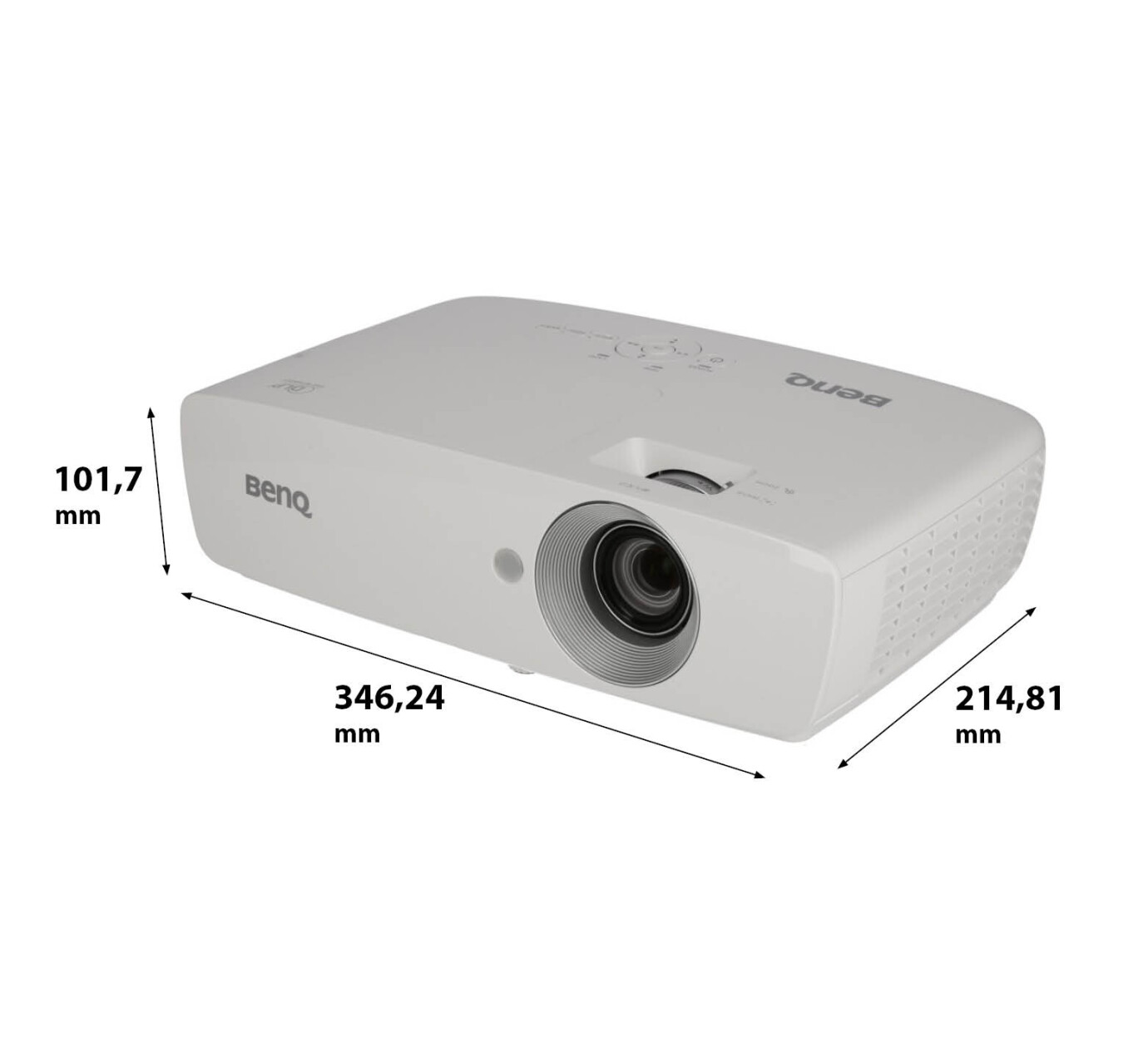 BenQ W1090 3D Heimkino Beamer mit 2000 ANSI Lumen und Full HD Heimkino Beamer hier online kaufen