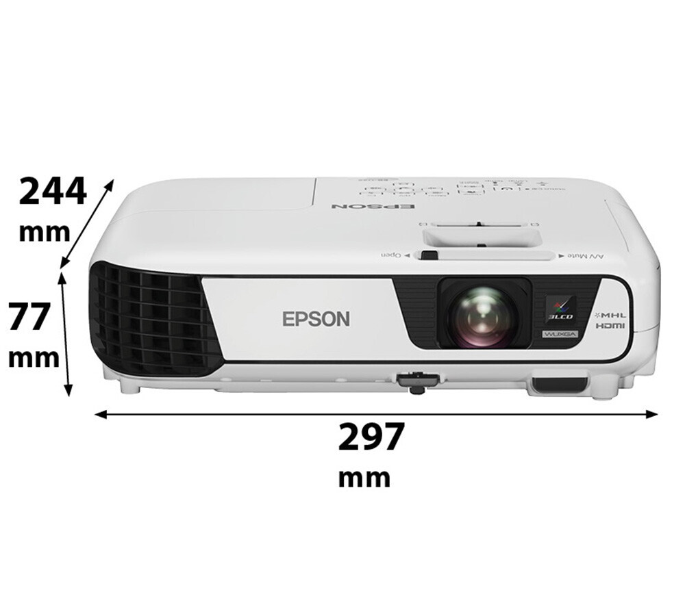 Vorschau: Epson EB-U32 Business Beamer mit 3200 ANSI-Lumen und WUXGA Auflösung