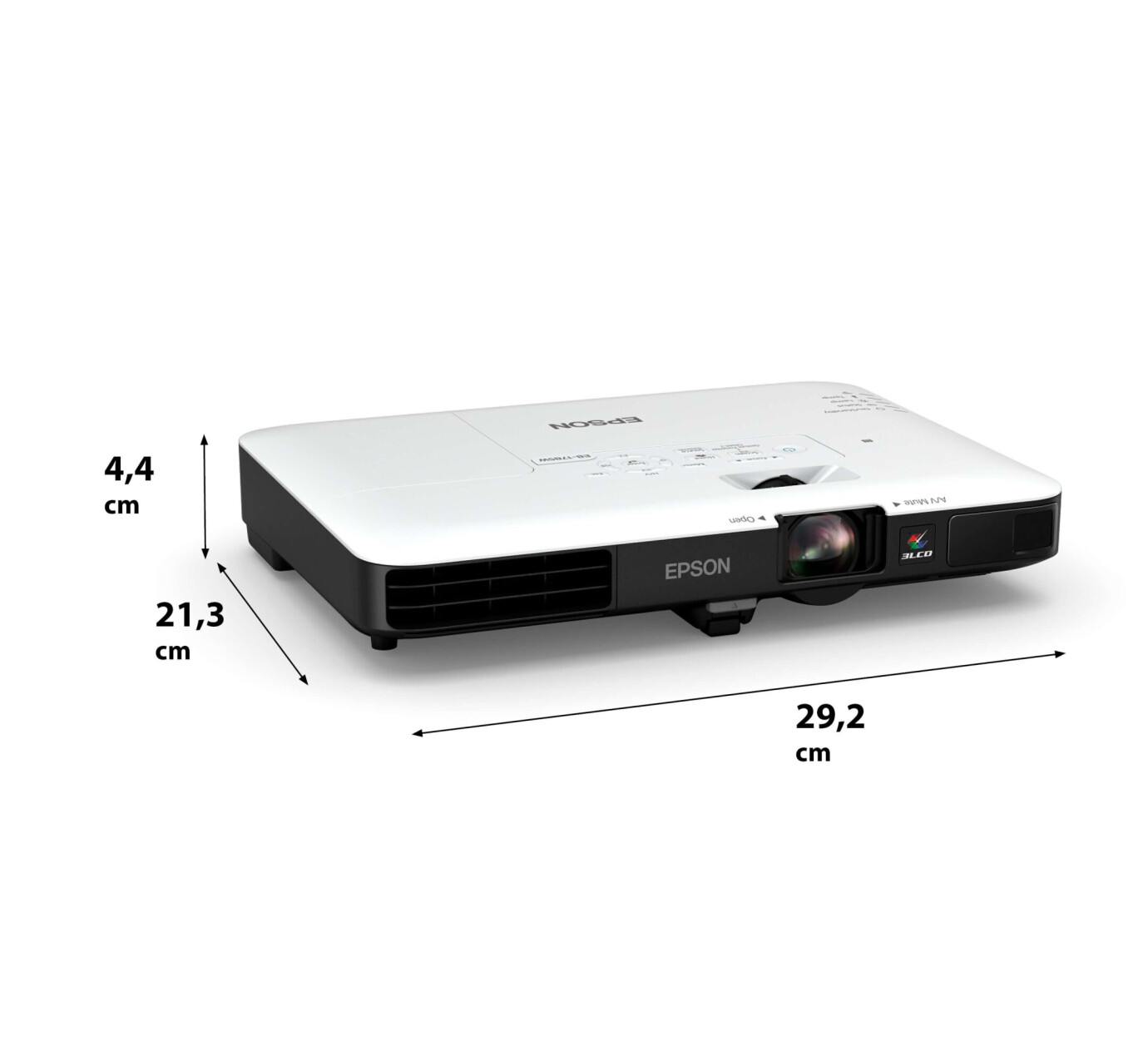 Vorschau: Epson EB-1785W Mobiler Beamer mit 3200 ANSI-Lumen und WXGA Auflösung