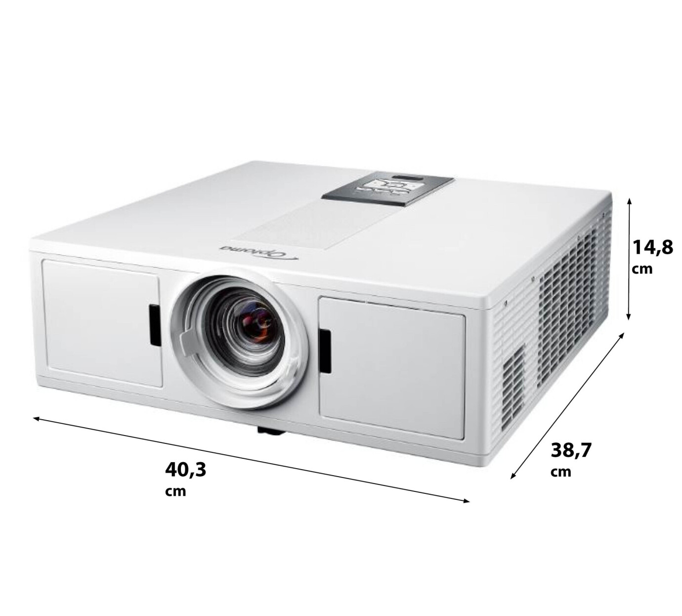 Optoma ZU510T Weiss Installationsbeamer Mit 5500 ANSI-Lumen Und WUXGA ...