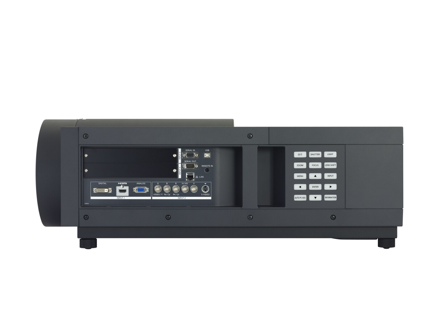 Vorschau: Panasonic PT-EX12KE (ohne Objektiv) Beamer, 13000 ANSI-Lumen, XGA