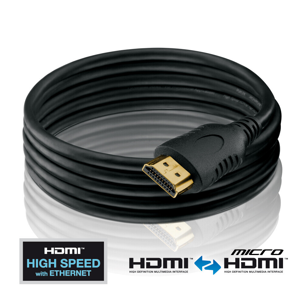 Vorschau: PureLink HDMI/Micro HDMI Kabel - PureInstall 1,00m