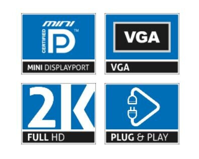 Vorschau: PureLink iSeries IS030 - Mini DP + Thunderbolt zu VGA Adapter