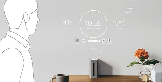 Vorschau: Sony Xperia Touch Mini Beamer mit 100 ANSI-Lumen und WXGA Auflösung