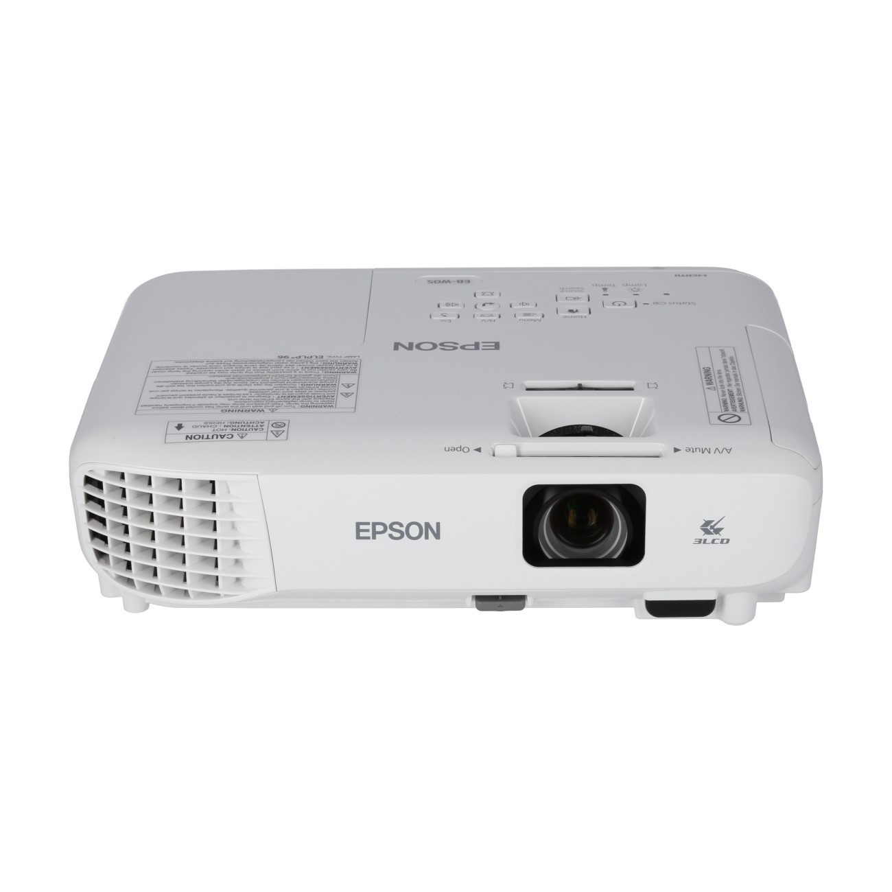 Epson EB-W05 Heimkino Beamer mit 3300 ANSI-Lumen und WXGA 