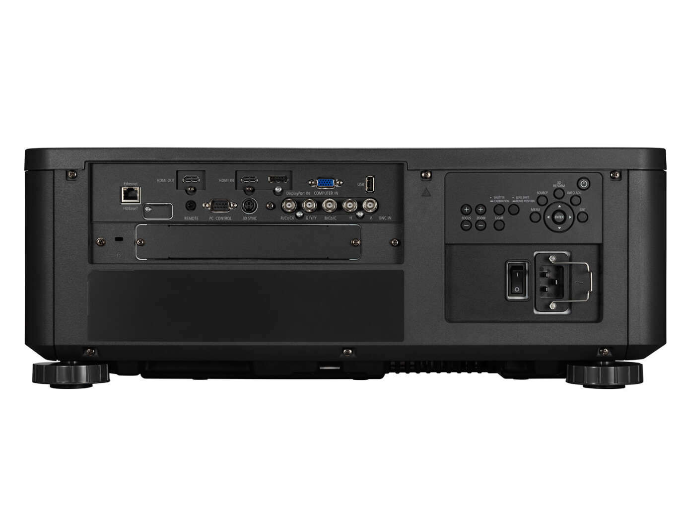Vorschau: NEC PX1004UL-BK (mit Objektiv NP18ZL) Beamer mit 10000 ANSI-Lumen und WUXGA Auflösung