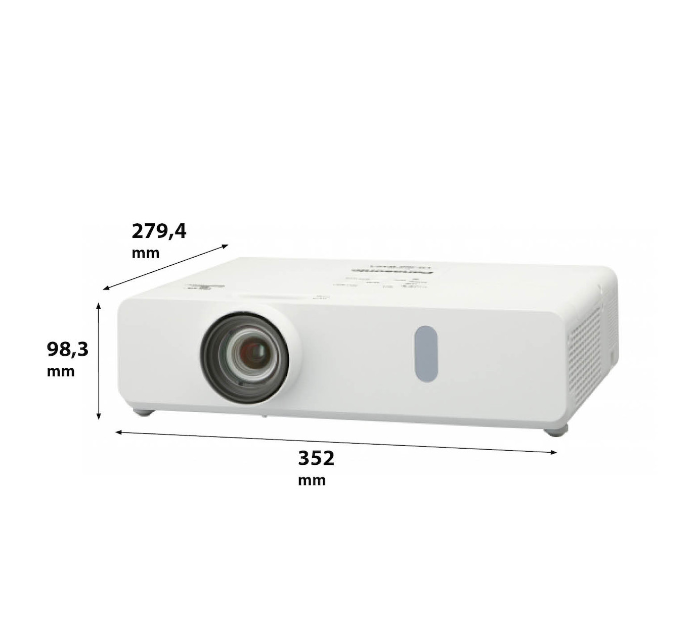 Vorschau: Panasonic PT-VW360 Business Beamer mit 4000 ANSI-Lumen und WXGA