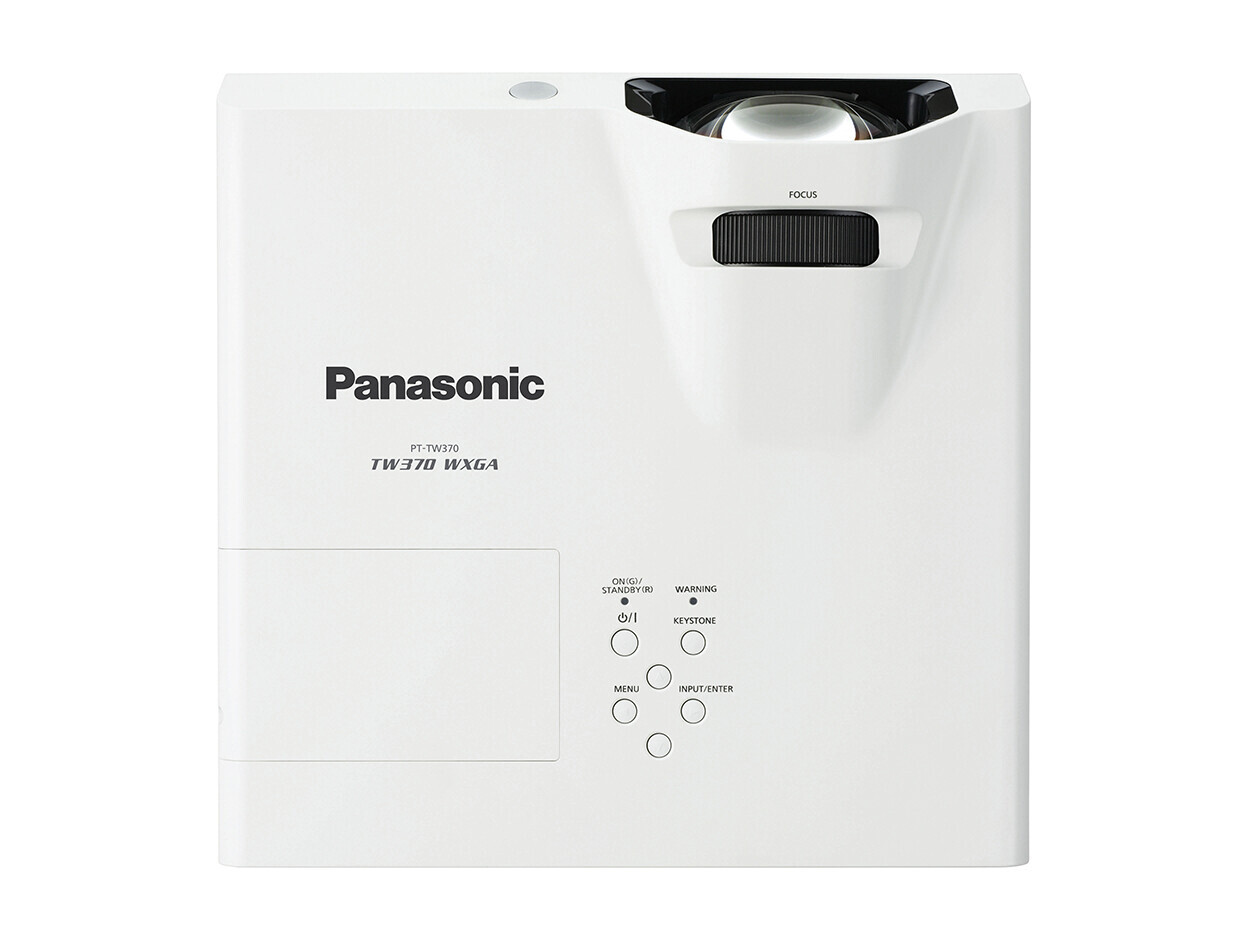 Vorschau: Panasonic PT-TW370 Kurzdistanzbeamer mit 3300 ANSI-Lumen und WXGA