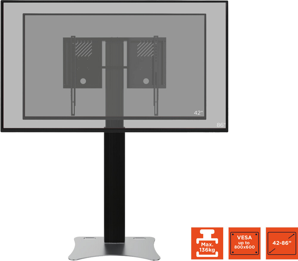 Vorschau: celexon Expert elektrisch höhenverstellbarer Display-Ständer Adjust-4286PB - 70cm