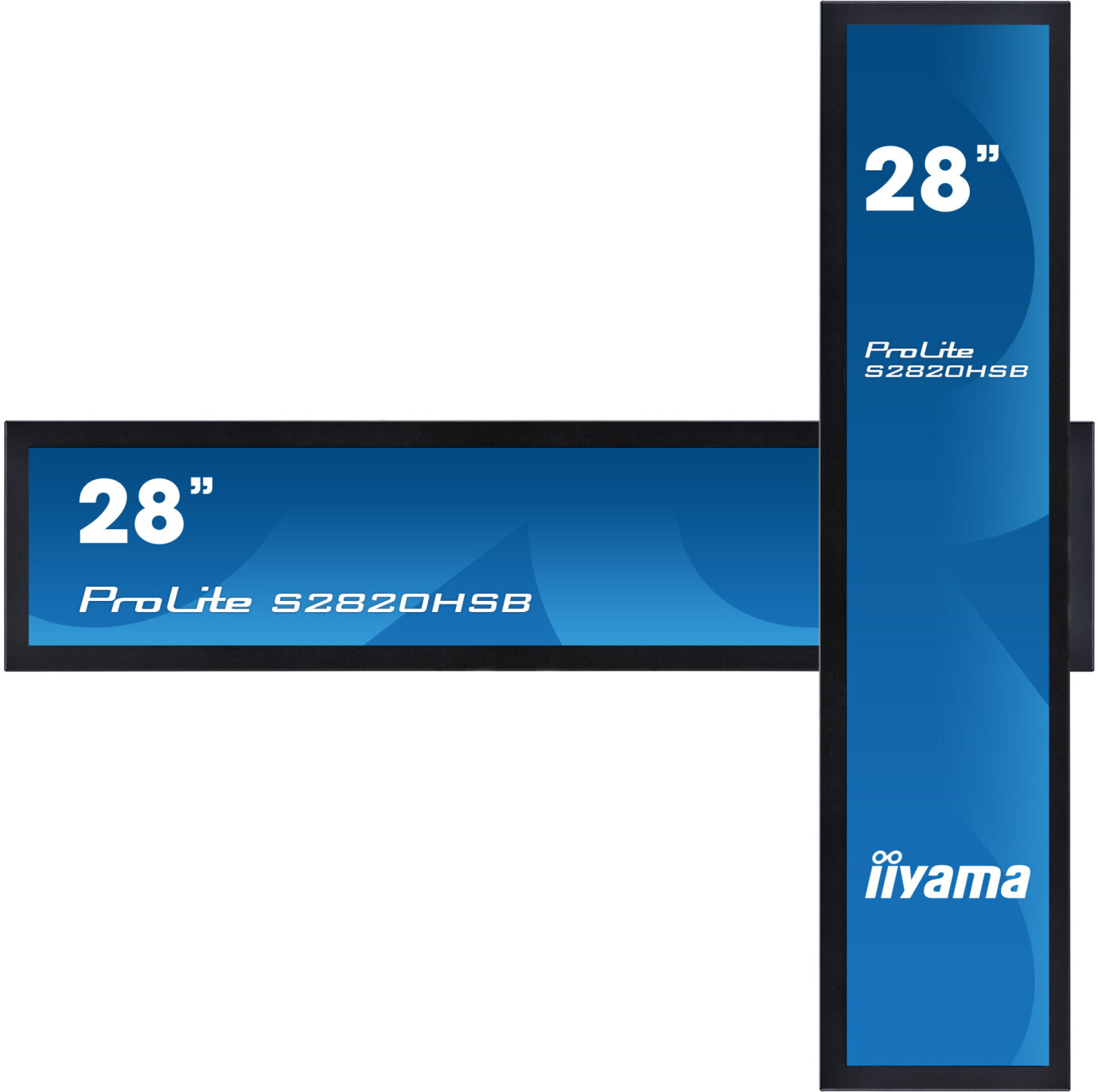 iiyama PROLITE S2820HSB-B1 28'' Stretch-Digital-Signage Display mit Full HD Auflösung