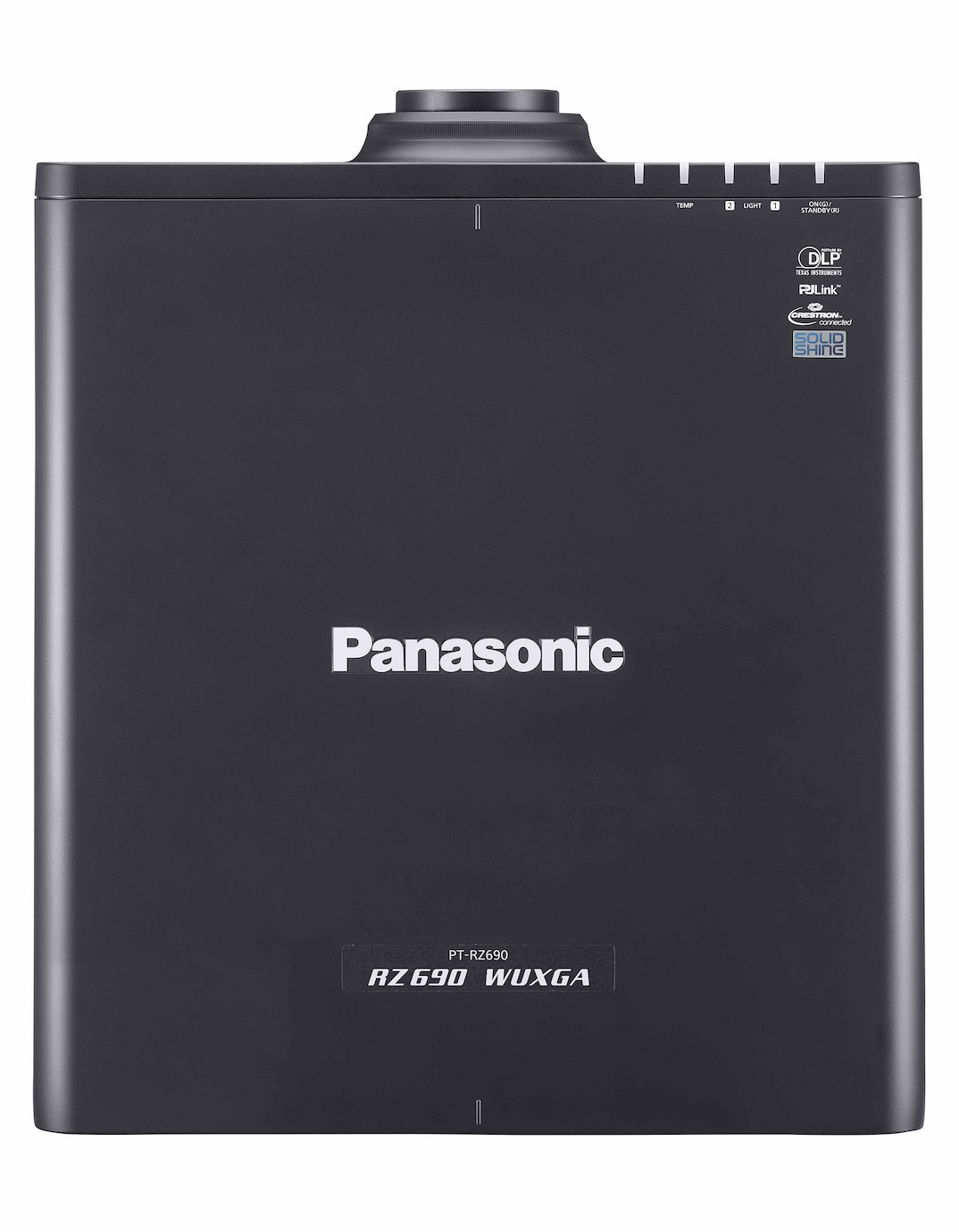 Vorschau: Panasonic PT-RZ690BE mit Objektiv, schwarz Installationsbeamer mit 6.200 Lumen