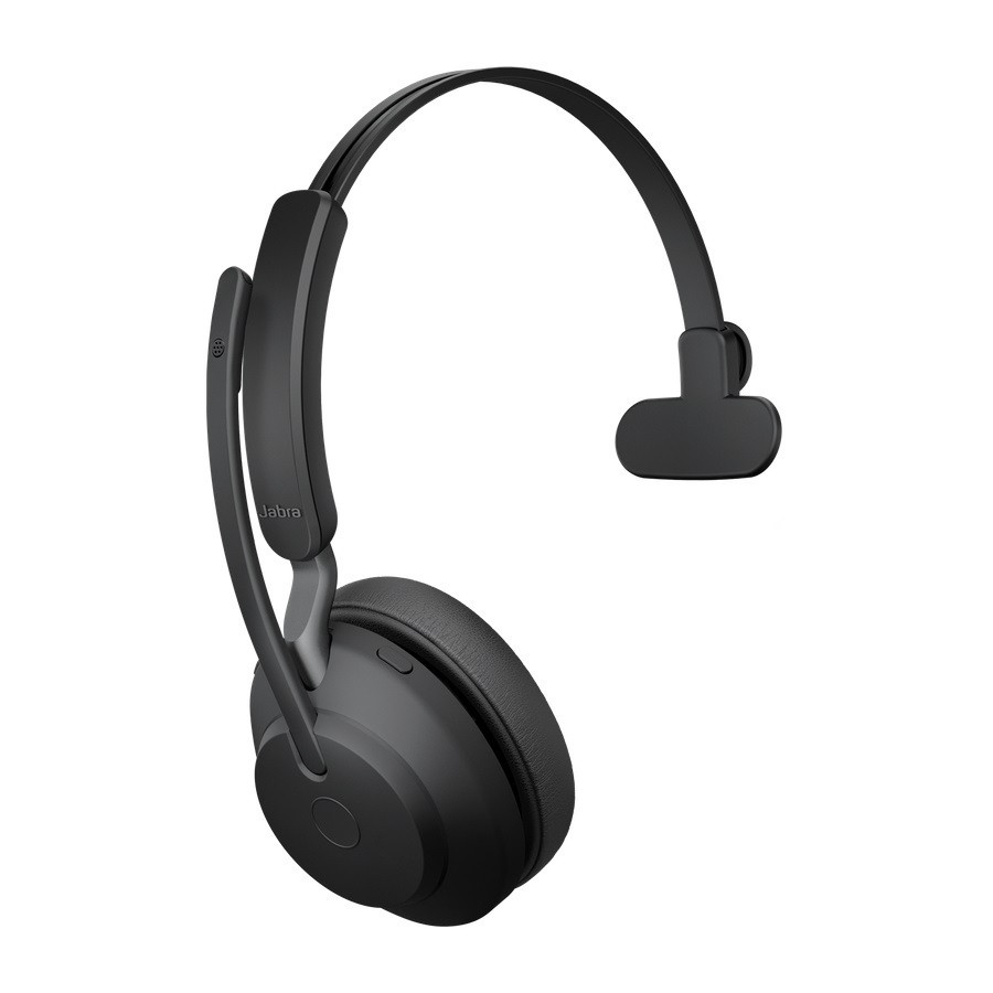 Vorschau: Jabra Evolve2 65 USB-A UC Mono Headset mit Ladestation, schwarz