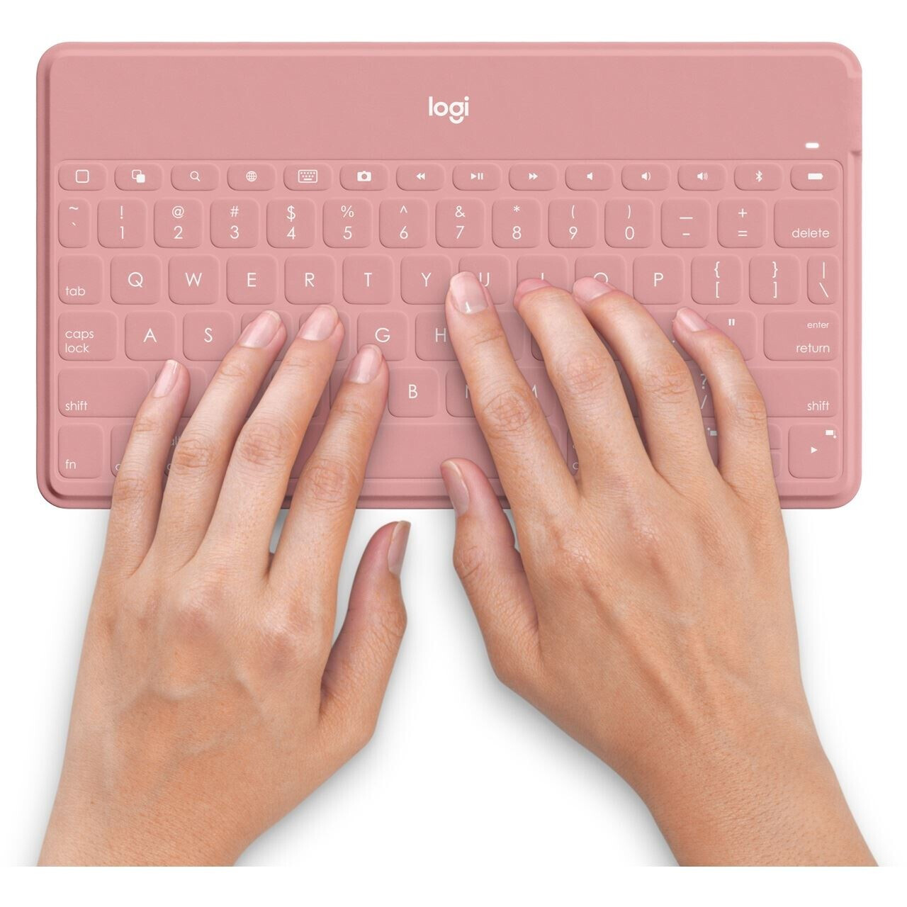 Vorschau: Logitech Keys-To-Go, DE, Blush Pink