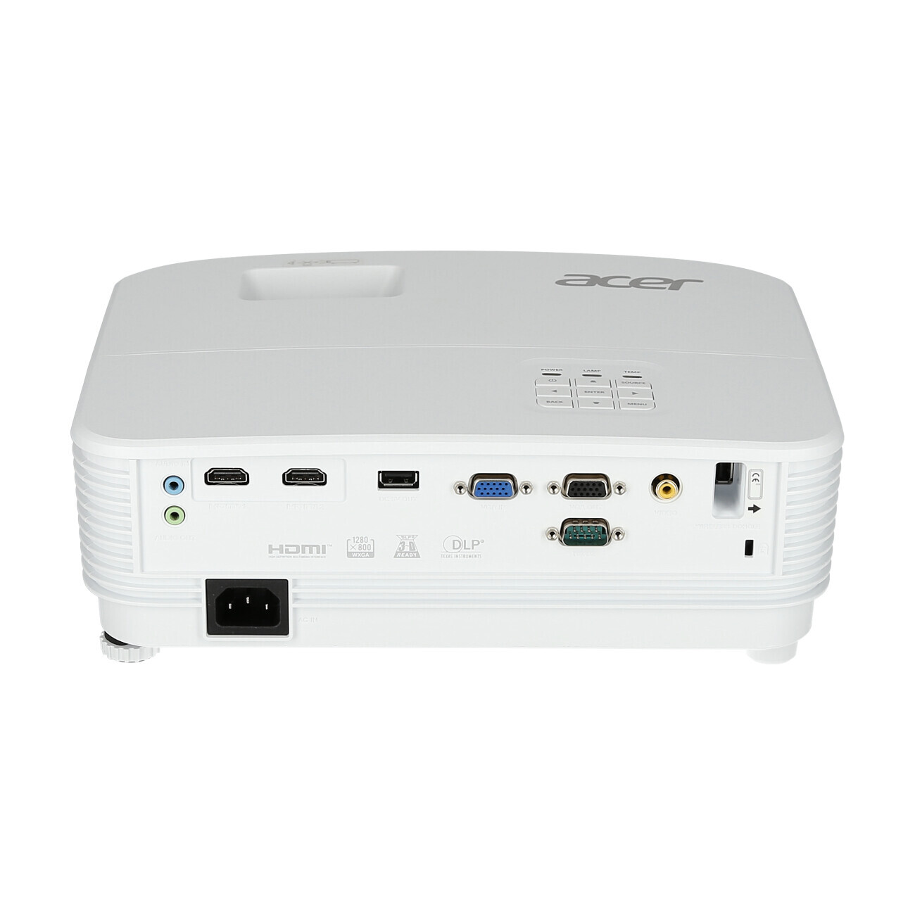 Vorschau: Acer P1357Wi Business Beamer mit WXGA Auflösung und 4.800 ANSI Lumen