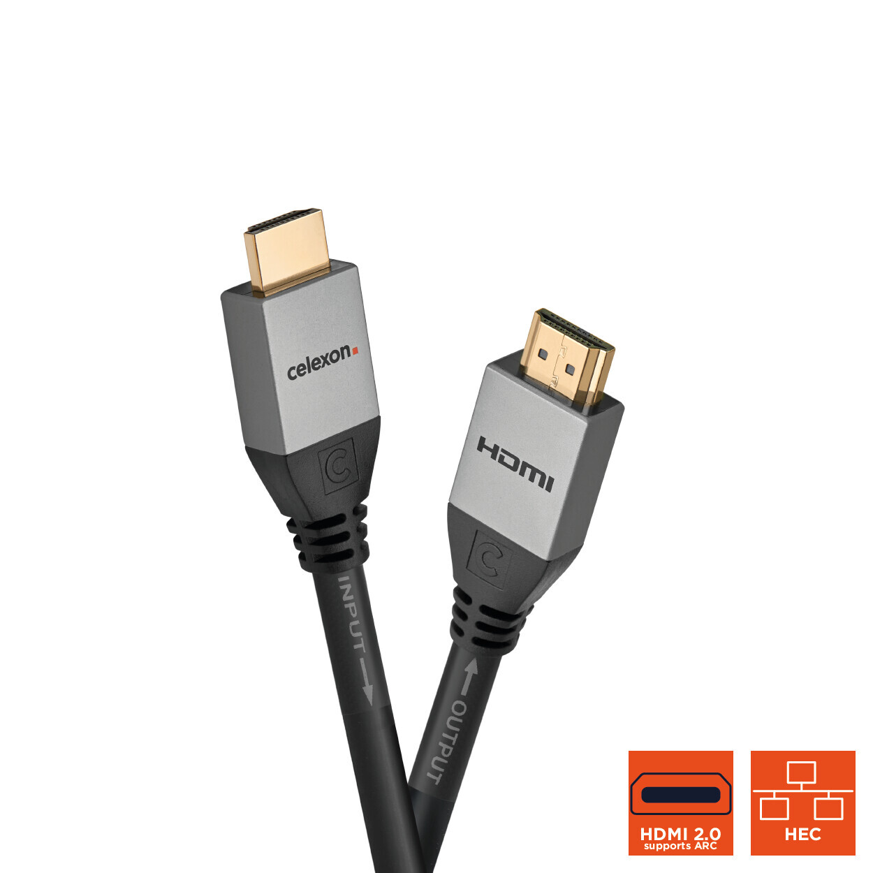 Vorschau: celexon aktives HDMI Kabel mit Ethernet - 2.0a/b 4K 20,0m - Professional Line - Demo