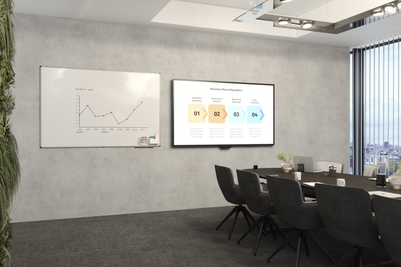 Vorschau: Legamaster UNITE Whiteboard PLUS 45x60 cm