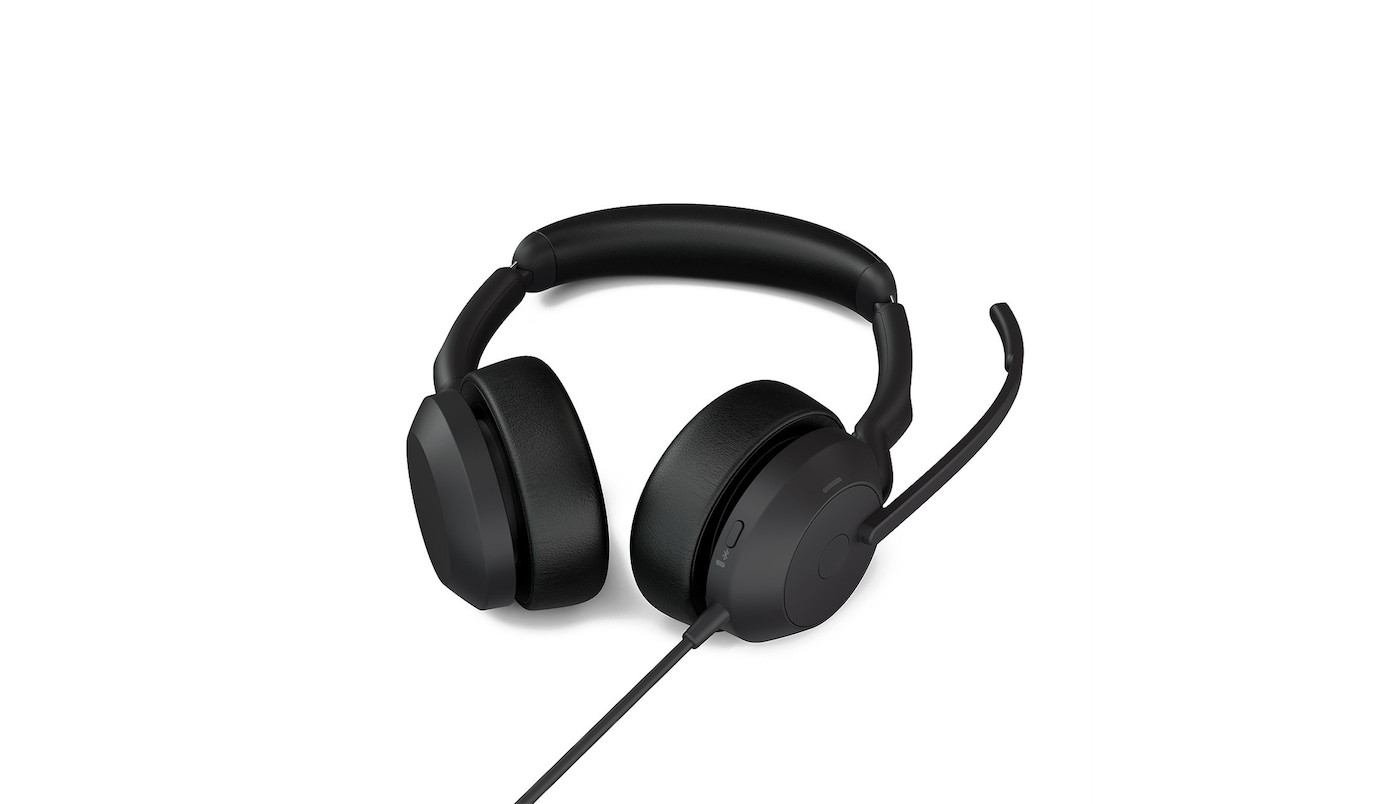 Vorschau: Jabra Evolve2 50 Link380a UC Stereo – schnurgebundenes Stereo Headset mit USB-A