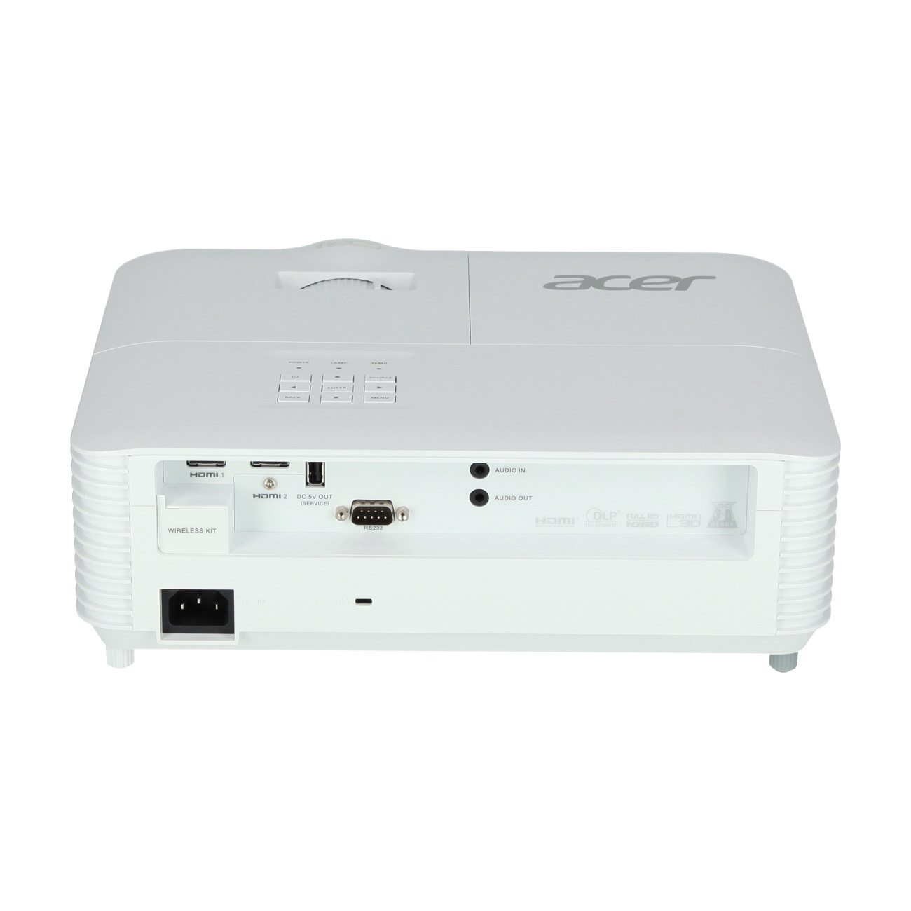 Vorschau: Acer H6542BDi Heimkino Beamer mit Full-HD Auflösung und 5.200 ANSI Lumen