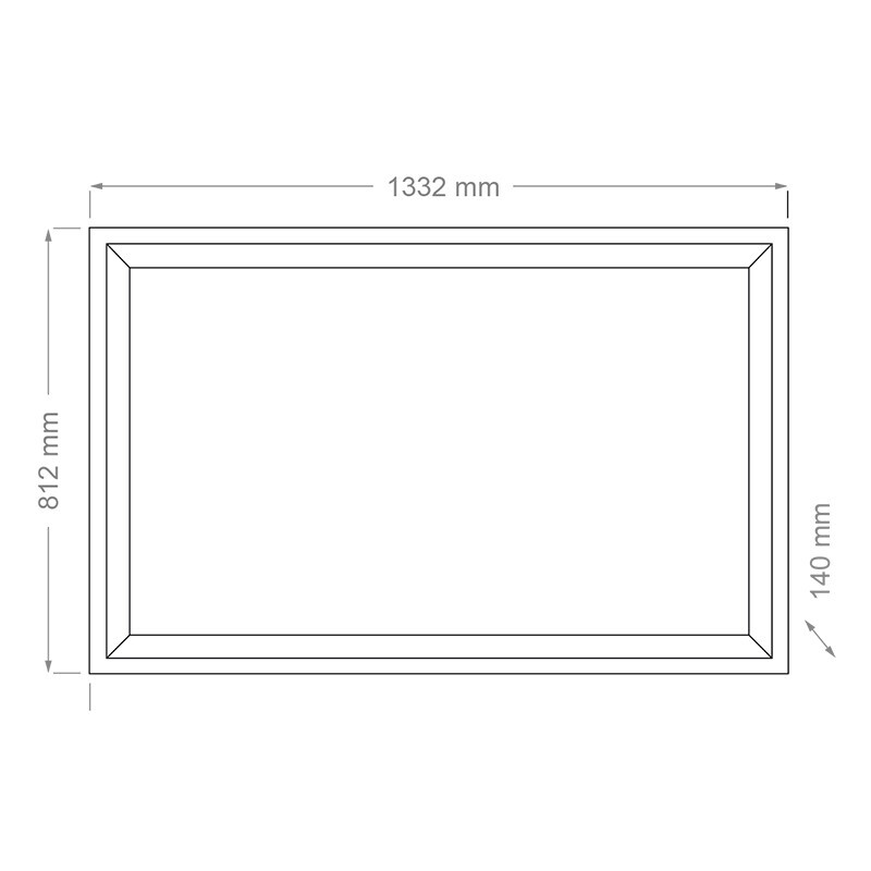 Vorschau: Hagor Inbox Digital Signage Serie - passgenaue Indoor-Gehäuse für 49 – 50″ Bildschirme