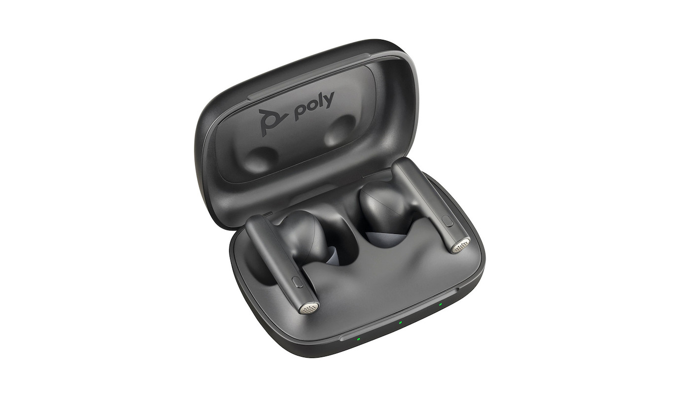 Vorschau: Poly Voyager Free 60 UC USB-C Earbuds mit Ladecase, schwarz