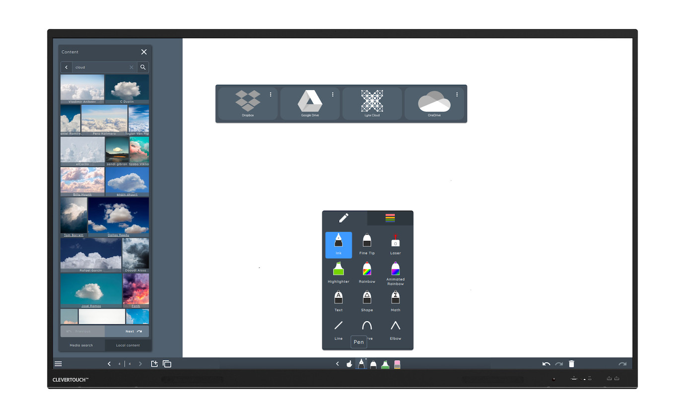 Vorschau: Clevertouch UX Pro 2 55" Touch Display