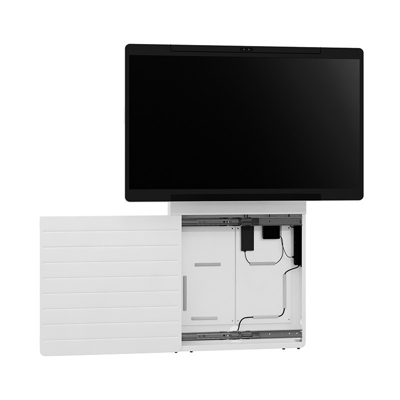 Vorschau: Hagor Medienstelen-Lift Boden-Wand-Montage - Version breiter Korpus - passend für Cisco WebEx Board