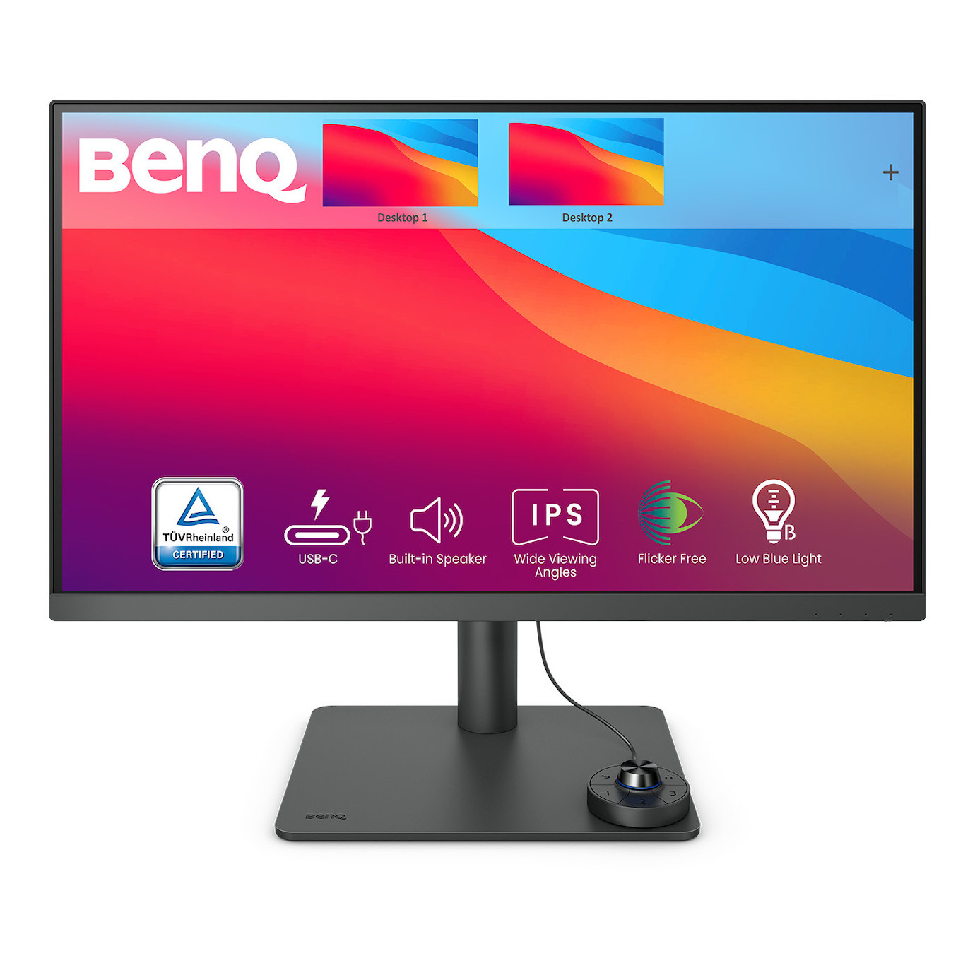 Vorschau: BenQ PD2705U 27" 4K-UHD Designer-Monitor mit sRGB und USB-C