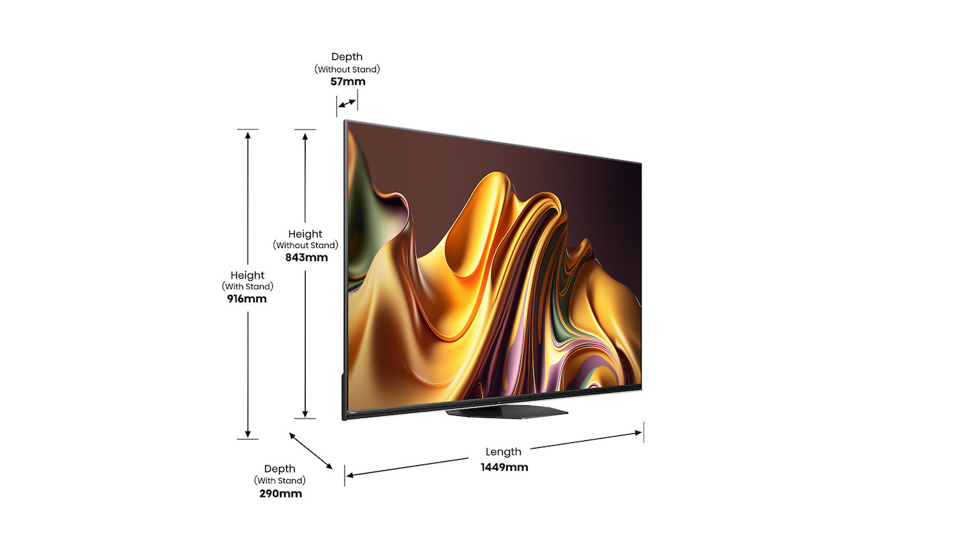 Vorschau: Hisense 65U8NQ 65" Display - Demoware