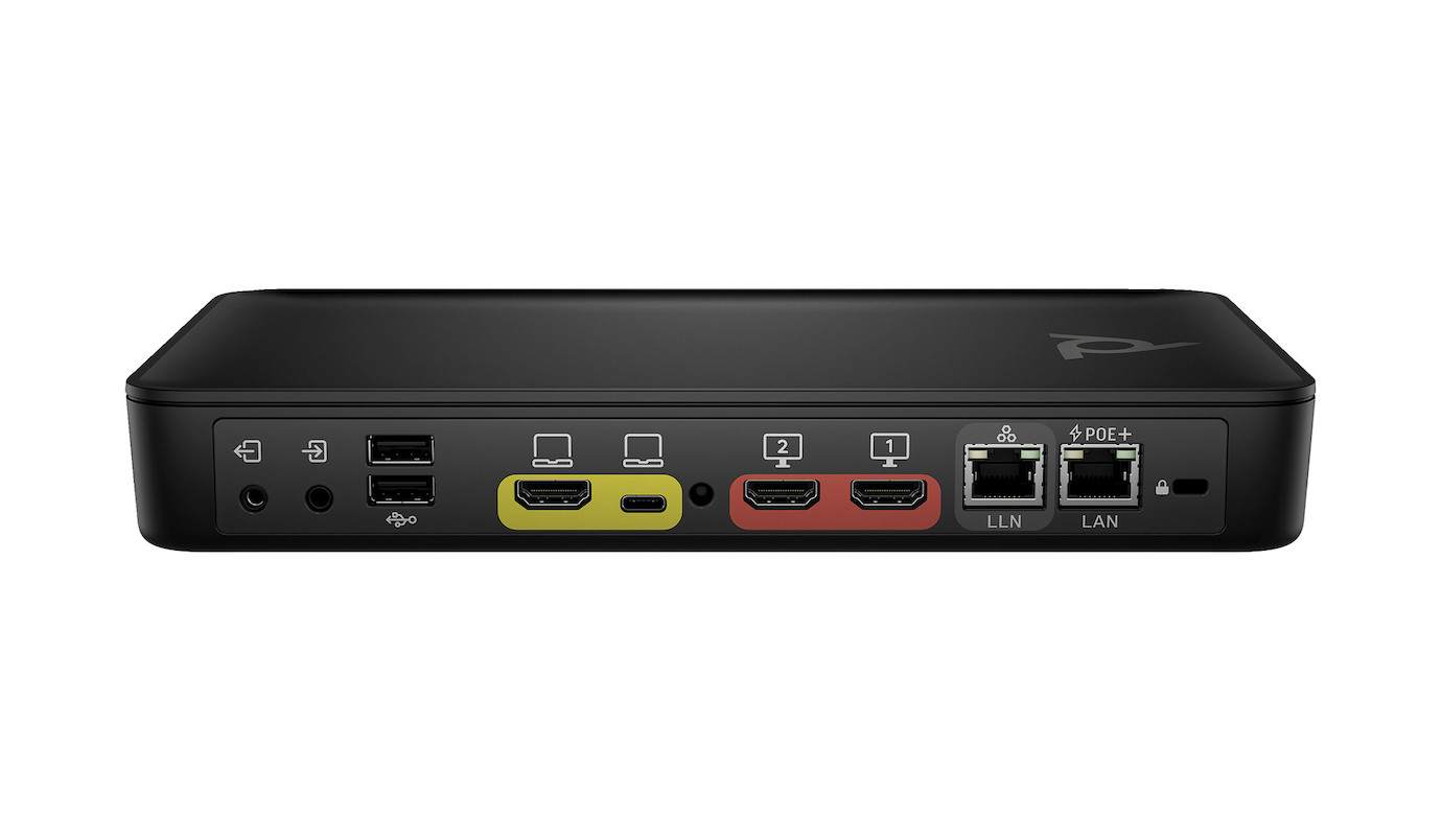 Vorschau: Poly Studio G62 Videokonferenzsystem mit Halterungsplatten-Kit