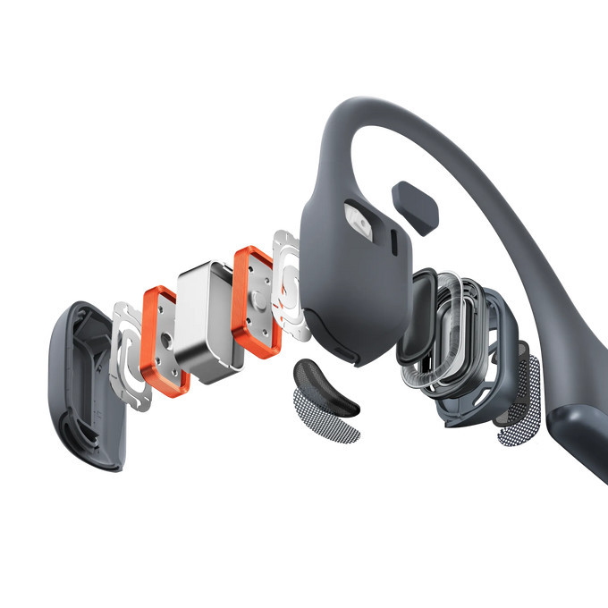 Vorschau: SHOKZ OpenRun Pro 2 Open-Ear Bluetooth Kopfhörer für Sportfans mit 12 Stunden Wiedergabezeit | Größ