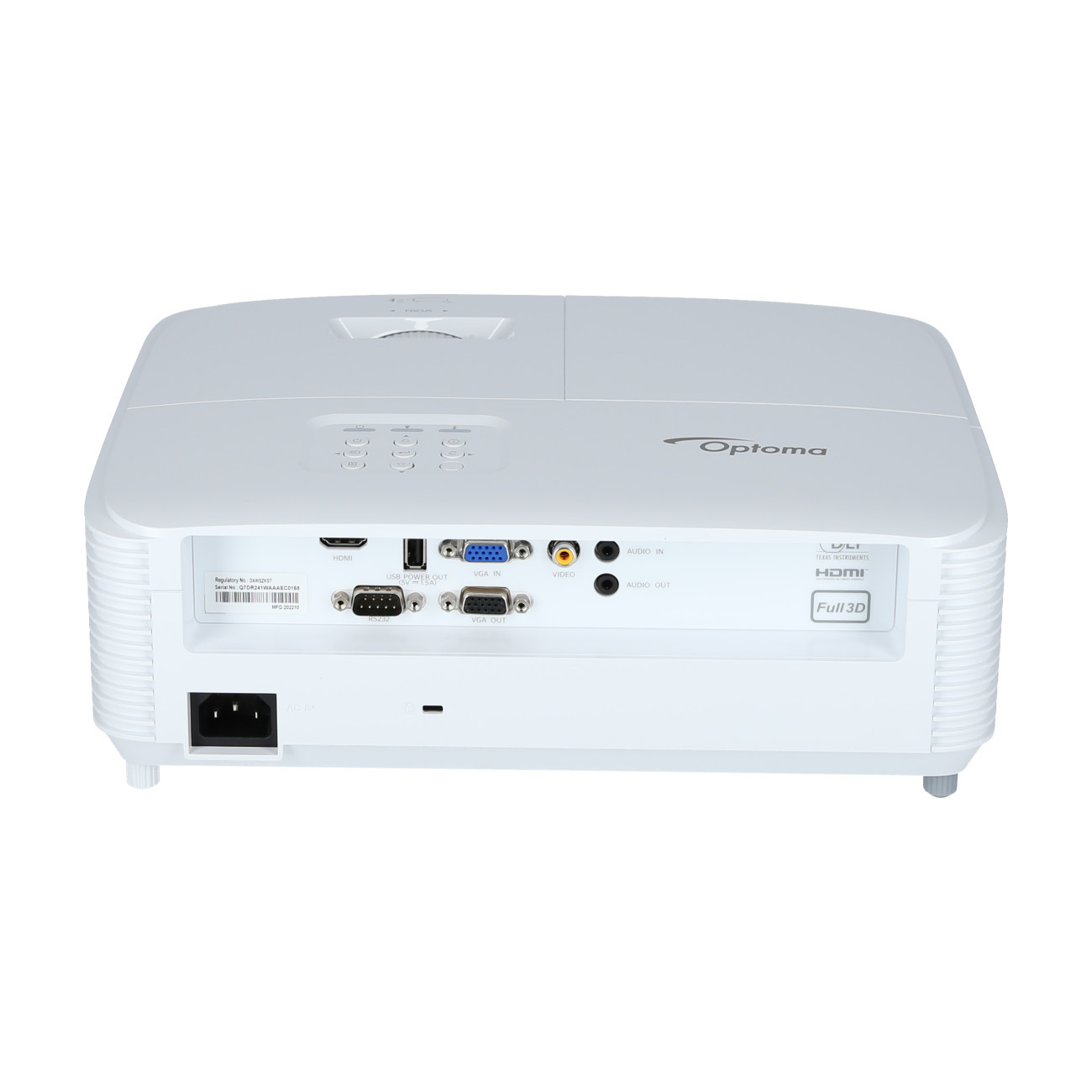Vorschau: Optoma W309ST Kurzdistanz Beamer mit 3800 Lumen und kraftvollem Sound für Business und Unterricht -
