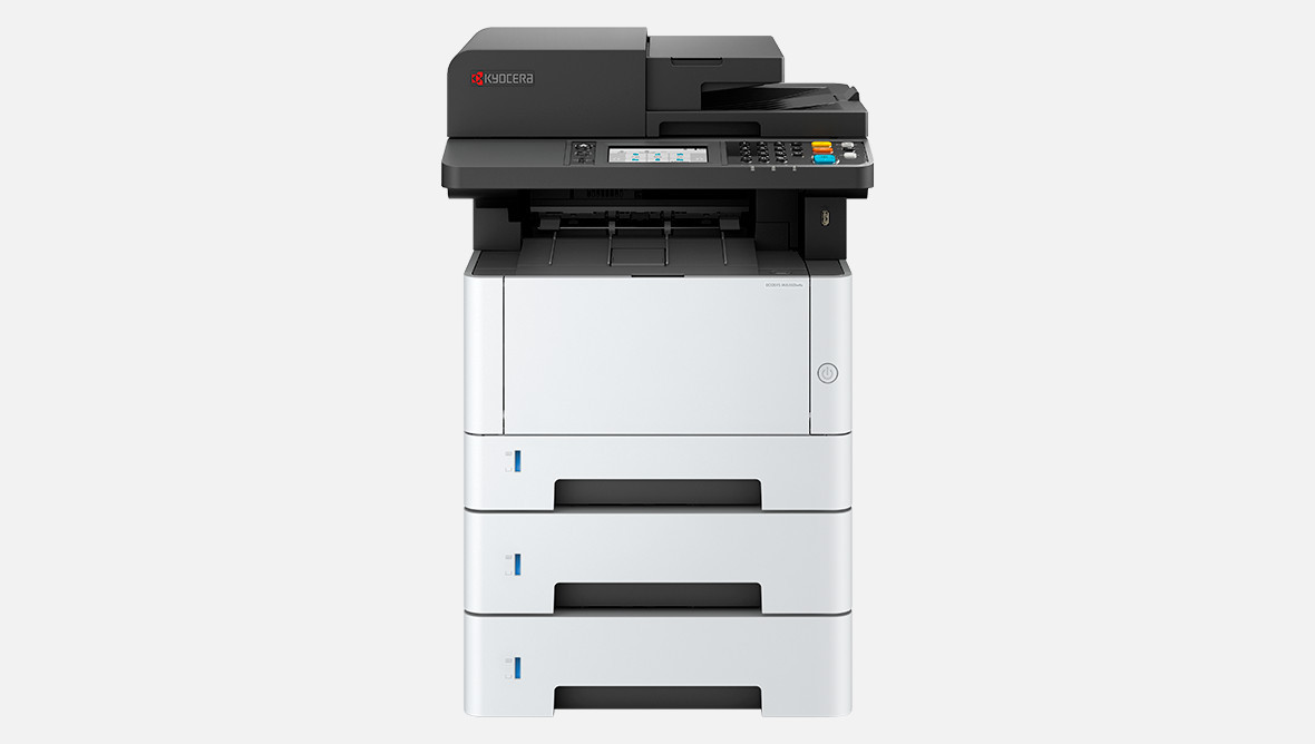 Vorschau: Kyocera ECOSYS MA3500wfx s/w 4-1 Multifunktionssystem mit kabelloser Netzwerkverbindung für das Büro