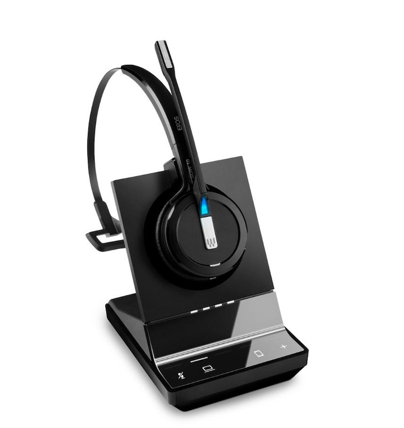 Vorschau: EPOS IMPACT SDW 5013 - kabelloses USB-A Mono DECT-Headset mit Basisstation