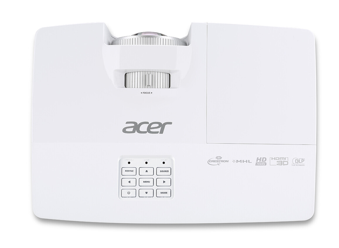 Vorschau: Acer S1383WHne Kurzdistanzbeamer mit 3100 ANSI-Lumen und WXGA