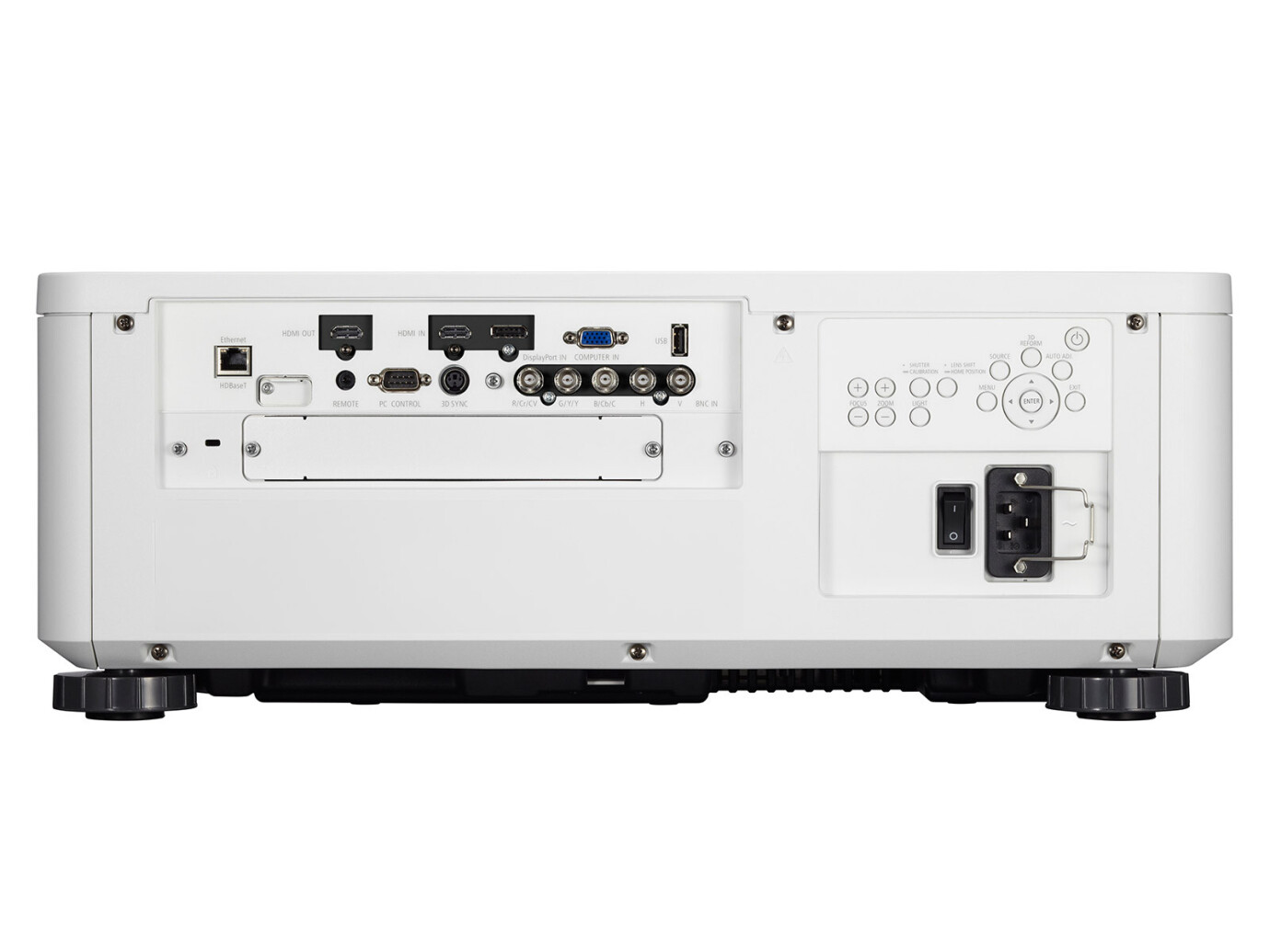 Vorschau: NEC PX1004UL-WH (mit Objektiv NP18ZL) Beamer mit 10000 ANSI-Lumen und WUXGA Auflösung