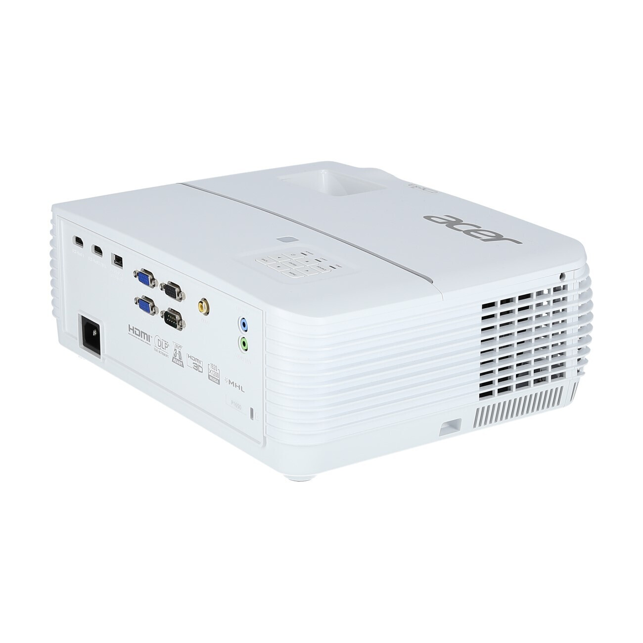 Vorschau: Acer P1650 Business Beamer mit 3500 ANSI-Lumen und WUXGA Auflösung