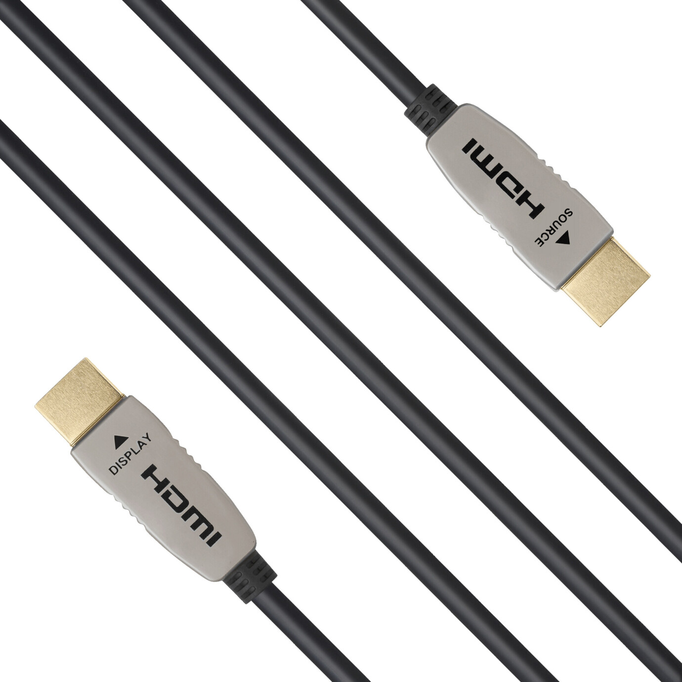 celexon UHD Optisches HDMI2.0b aktiv Kabel 15m schwarz 3D HDR HLG ARC ATC zert. 