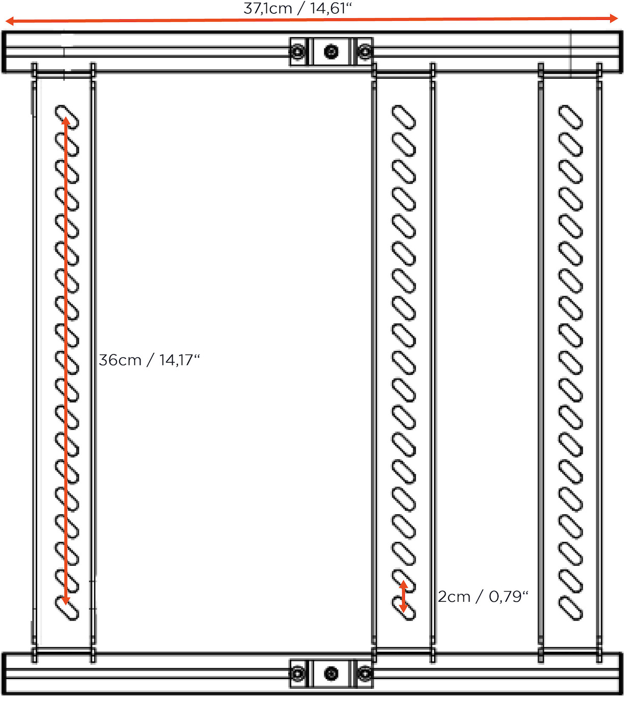 Vorschau: celexon Beamer Deckenlift PL300 - max. ausfahrbar bis 47 cm - 15kg Traglast - Demo