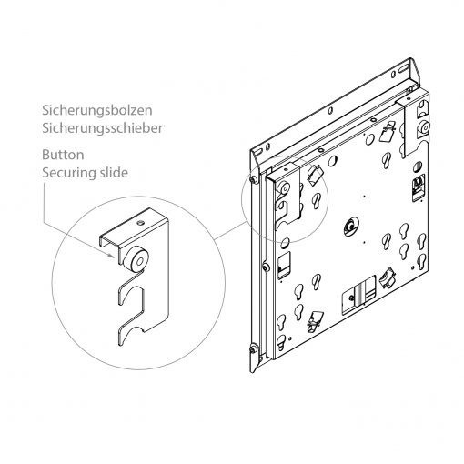 Vorschau: Hagor WH Turn M drehbare Universal-Wandhalterung für 46-55" Displays